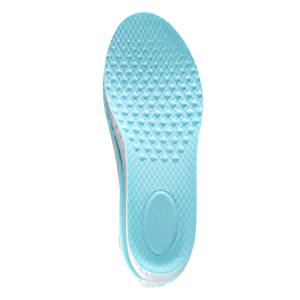 Semelles de sport d'été pour hommes avec absorption des chocs et de la transpiration, prévention des odeurs et propriétés antibactériennes, confort en silicone - Product Image 4