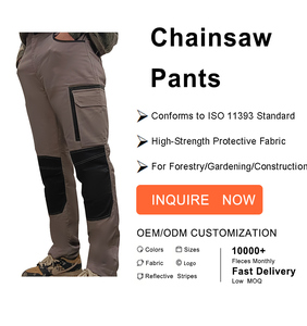 Pantalones <span class=keywords><strong>de</strong></span> Protección Anticorte Sturdyarmor, Color Naranja Gris, Ligeros, Transpirables, para Trabajo <span class=keywords><strong>de</strong></span> <span class=keywords><strong>Verano</strong></span>, Resistentes a Cortes <span class=keywords><strong>de</strong></span> Motosierra, Nivel <span class=keywords><strong>de</strong></span> Protección - Product Image 6