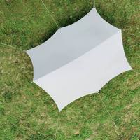 Abri pliable imperméable S&F Lion Fashion en PVC en forme de papillon, ouverture rapide automatique, Oxford 210D, 1000-1500 mm, une chambre