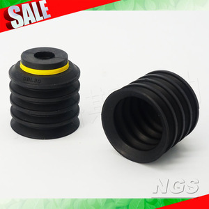 Boquilla de Succión de Goma Corrugada Multicapa NGS SBL30, Grado Industrial - Product Image 1