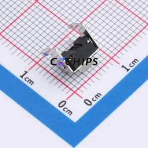 TSA36251-050D544BF Tactile Switch Bent Lead Through Hole-4P,7.4x3.5mm Switch Single Pole Single Throw Rectangle Button 2.8N - Product Image 2
