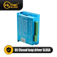 HLTNC AC18-80V DC 24-110V 2 phases Courant de crête 8A SL86A Driver de moteur pas à pas/servo pour NEMA 34 86 en boucle fermée pour CNC