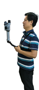 Escáner LiDAR 3D Portátil GS-200G con SLAM y RTK para Construcción, Minería, Mapeo en Interiores y Exteriores - Product Image 4