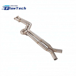 ท่อไอเสีย FlowTech Performance สำหรับ BMW F97 X3M X4M F98 S58 3.0T ท่อกลาง สแตนเลส 304 ความยาวเท่ากัน อัพเกรดประสิทธิภาพการระบายไอเสีย - Product Image 5