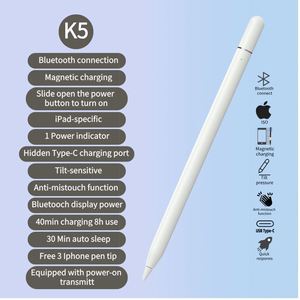 Penna Stilo per Tablet con Ricarica Magnetica, Punta Originale per <span class=keywords><strong>iPad</strong></span> ad Alta Sensibilità - Product Image 6