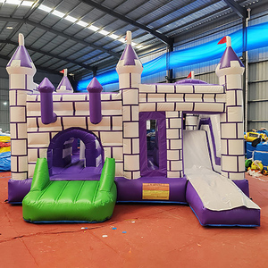 2025 souffleur de toboggan gonflable géant de haute qualité pour adulte location commerciale PVC Rugby Play Ball 2 ans de garantie taille personnalisée - Product Image 3