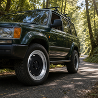 JOYEE AUTO Jantes en alliage forgé sur mesure 15-26 pouces, jantes tout-terrain compatibles avec les pick-up Jeep et Hilux, finition noire, directement de l'usine