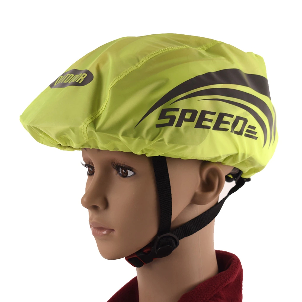 bike helmet rain TOPIND Cover High Visibility Waterproof Cycling Helmet Cover with Reflective Strip Dustproof Breathable Mountain Road Bicycle Helmet Snow Cover Ride Gear (Green, Medium) : Sports & Outdoors Its waterproof and breathable with taped seams Helmet Raincover