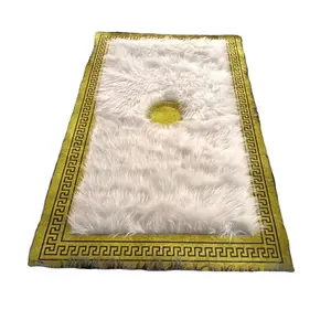 popular design high quality simulation wool soft long hair carpet and rugs