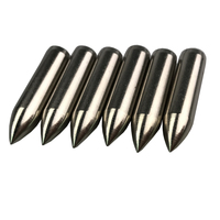 Flèches pour arc-en-ciel, accessoire de tactique, à tête large, pointes de pratique, en bambou, bois, pour flèche OD6mm