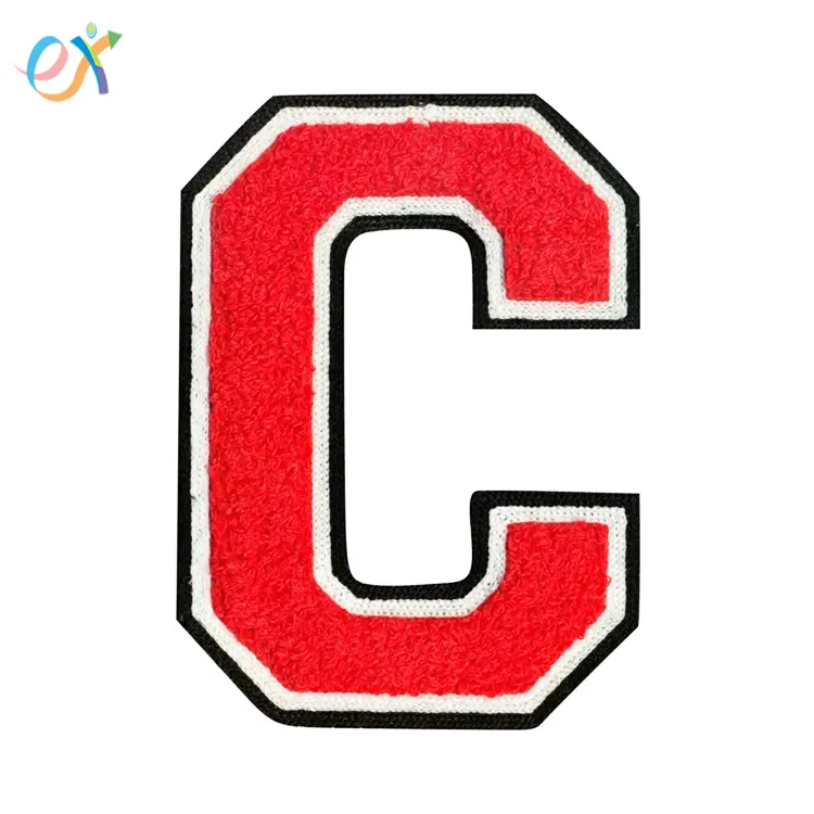Embroidery Design Your Own Varsity Patches C Patch Letters Alphabet Sewing Chenille