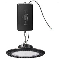 Lampe Highbay 100-200W, kit d'urgence LED 100% pleine puissance avec boîtier en aluminium moulé sous pression étanche