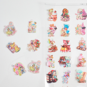 Miếng Dán Trong Suốt In Hình Sáng Tạo Có Thể Tháo Rời Miếng Dán Vinyl Chống Thấm Nước Chất Lượng Cao Tùy Chỉnh - Product Image 3