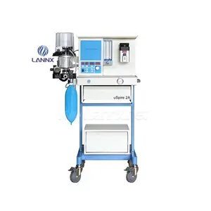 LANNX uSpire 2A 신형 병원 임상 기기 흡입 마취기 기화기가있는 휴대용 마취 기계