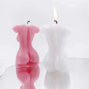 Spot Wholesale Sexy Female Body Candle Women Body Shaped Home Decor Aromatic Handmade Novelty Bubble Aromatherapy Art Candle