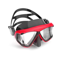 Masque de plongée en silicone pour adultes, protection nasale, anti-buée, pour la plongée en apnée et la plongée sous-marine, avec logo personnalisé
