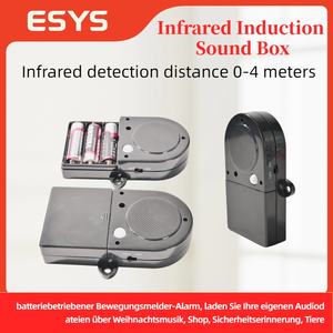 PIR sensore di movimento a infrarossi attivato Audio riproduttore cassa di suono liberamente per negozio fabbrica supermercato ingresso allarme di saluto - Product Image 3