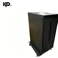 Subwoofer actif double 18 pouces KD-9006 3600W, haut-parleur de basses professionnel pour scène, événements en direct et clubs