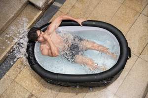 <span class=keywords><strong>Bestway</strong></span> 6002Q Portable Gonflable PVC 1.52m x 92cm x 71cm Dip Cold Ice Plongeant Baignoire avec Filtre <span class=keywords><strong>Meilleur</strong></span> Athlètes Récupération Accessoire - Product Image 6