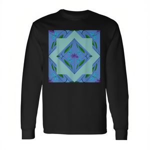 Camiseta de manga larga con estampado de nupérculas y libélulas de Nouveau Bloom - Product Image 2