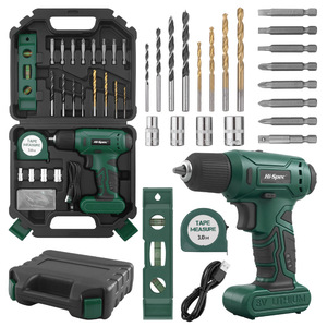 Juego de Taladro con Batería de Litio de 8V de Alta Gama, Destornillador Eléctrico Recargable de Doble Velocidad, Kit de Herramientas para Decoración del Hogar - Product Image 2