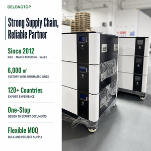 Batterie de stockage solaire empilable DDP LFP51300 30kWh 45kWh 48kWh 60kWh 80kWh Stock UE LiFePO4 Stockage d'énergie 51.2Vdc 300 Ah 15 <span class=keywords><strong>kWh</strong></span> - Product Image 4