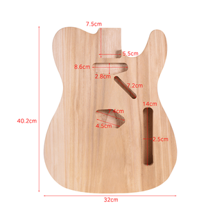 Corps de guitare en bois de tilleul en gros, à faire soi-même, non fini, Tl pour kits - Product Image 2