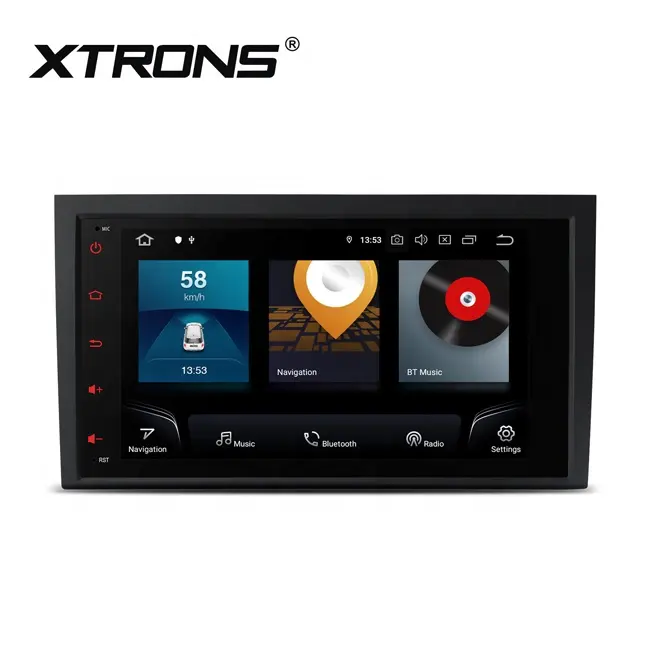 XTRONS 6GB 128GB 1 din android car multimedia player per audi a4 b6 b7 s4 rs4 con video octa core wireless android auto