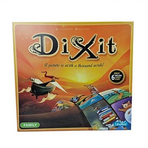 Approvisionnement direct usine : Packs d'extension personnalisés en papier, multilingues (anglais), 12 x 8 cm, emballages en boîte couleur pour jeux de phrases courtes - Product Image 1