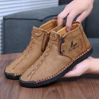 Nouvelles bottes Martin pour hommes, bottes de randonnée sportives d'extérieur, cousues à la main, grandes, antidérapantes, chaussures décontractées pour hommes 9930, vente en gros pour le commerce extérieur