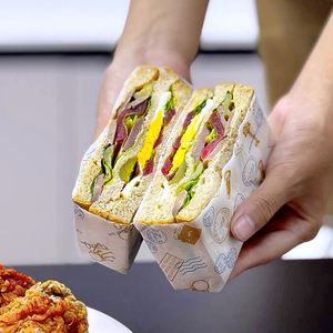 Food Grade Eco-Friendly PE Coated Virgin Greaseproof Laminated Baking <b>Paper</b> for Sandwich <b>Wrapping</b> Burger Snack Cake & Bread - Product Image 6