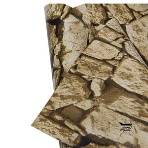 Prix usine personnalisé <span class=keywords><strong>pierre</strong></span> motif 19cm largeur intimité PVC bandes écran clôtures bâche pour jardin protection confidentialité - Product Image 3