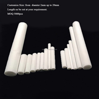 Bâtonnets diffuseurs personnalisables pour humidificateur et diffuseur d'huiles essentielles, en coton, éponge, fibre, blanc