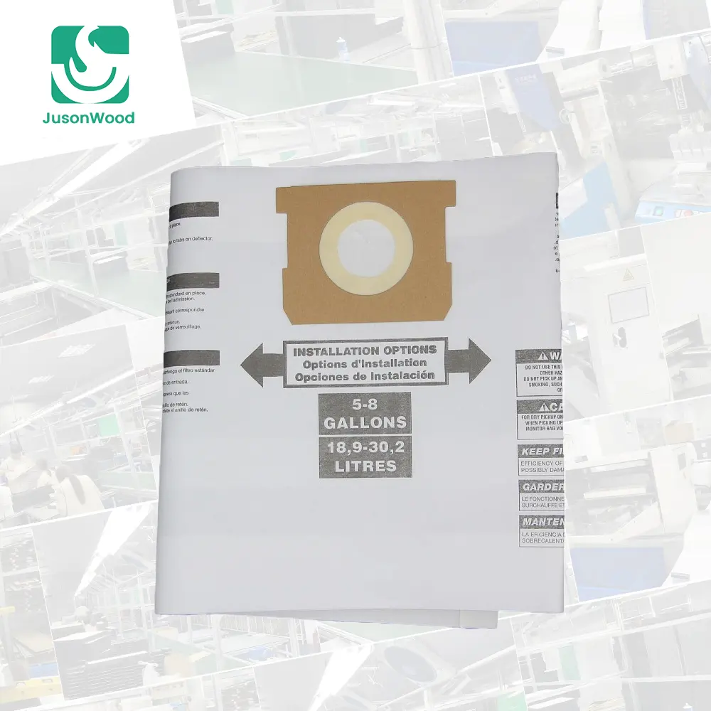 Weisses Papier einweg-Staubsauger Filterbeutel Ersatz für Laden Vac 5-8 Gallonen Staubsack Type E 90661 9066100