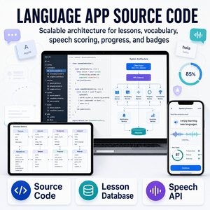 Soluciones de Aplicaciones de Aprendizaje de Idiomas Personalizadas para IOS y Android con Lecciones Interactivas y Práctica de Vocabulario LionCreate - Product Image 5