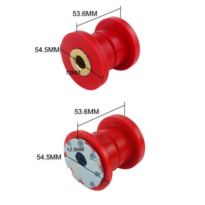 Boulons de bras de suspension inférieurs Poyracing, axe de 25 mm, longueur de 30 mm, en polyuréthane à bride, pour Volkswagen Audi - Product Image 2