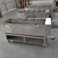 Machine à griller poulet, poisson, lapin, mouton au charbon de bois/bois de chauffage HJ-KJL180