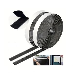 Self-<b>Adhesive</b> <b>Hook</b> and Loop Tape With <b>Adhesive</b> Screen Window Car With Anti-Mosquito Door Curtain Velcro <b>Adhesive</b> Tape - Product Image 1
