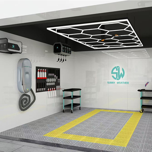 Sistema di Lavaggio Auto 6-in-1 Commerciale Elettrico da Parete con Compressore d'Aria e <span class=keywords><strong>Idropulitrice</strong></span> ad Alta Pressione - Product Image 5