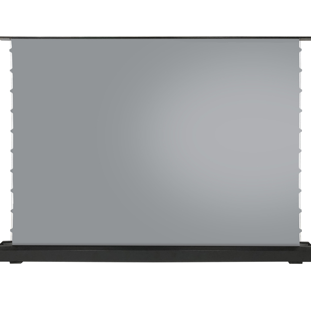 100'' 16:9 Black PET Crystal Motorized Floor Rising Projector Screen High Quality ALR 4K HD Portable Short Throw