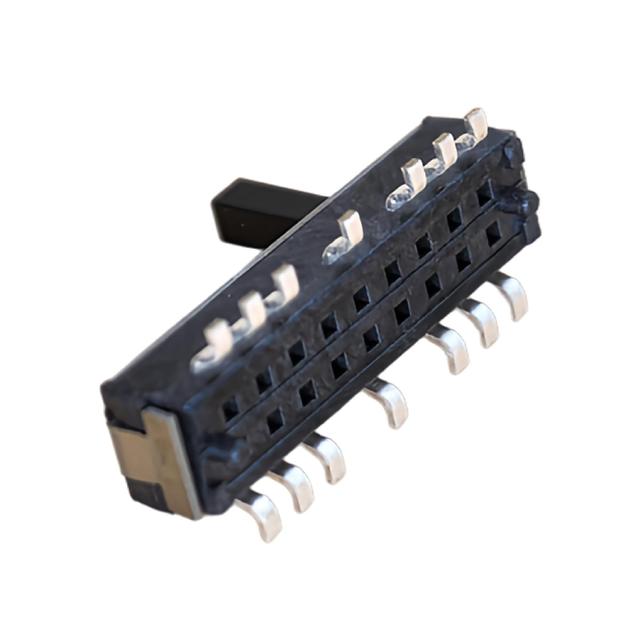 MS-26D01 PCB Toggle Switch 2P2T Slide Switch for Industrial Control and Consumer Electronics 30VDC