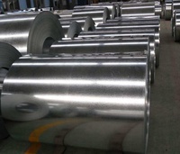 Bobines d'acier au carbone laminé à froid pour usines, 0,8 mm - 2 mm, tôles électrogalvanisées prépeintes en bobines, prix du fer noir