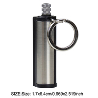 Nouveau extérieur étanche Portable briquet immortel allume-feu Match bâton Camping briquet étanche métal extérieur outil de survie