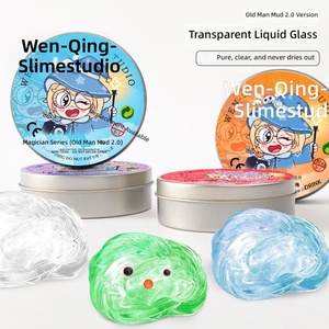 Juguete Antiestrés de Descompresión, Slime, Fluidos No Newtonianos, Juguete Blandito Que Se Puede Moldear, para Edades de 15 a 35 Años - Product Image 1