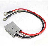 Conector de Batería con Código de Color, 50A 600V, Enchufe de 2 Pines para Identificación de Voltaje, Ensamblaje de Cables
