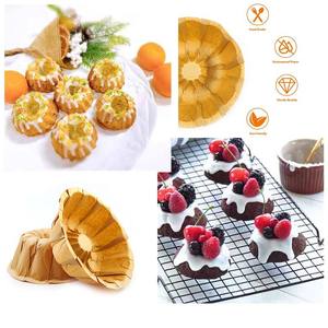 Moule à pâtisserie avec motif flocon de neige de Noël, moule à muffins pour la saison hivernale, doublure pour cupcakes pour table de desserts de fête de Noël - Product Image 6