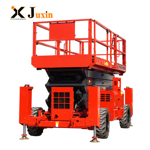 Plataforma DE TRABAJO aérea elevadora de tijera hidráulica todoterreno con motor diésel de 16m - Product Image 1