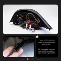 Feux arrière LED effet écailles de dragon pour E60 OLIVER, accessoires dynamiques 12V compatibles avec 523i 525i 530i