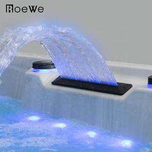 Bañera al aire libre con panel de control de marca, spa de hidromasaje al aire libre, bañera de hidromasaje acrílica - Product Image 5