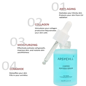 Rich sky — coffret <span class=keywords><strong>de</strong></span> soins <span class=keywords><strong>pour</strong></span> le visage, cosmétiques coréens, sérum <span class=keywords><strong>de</strong></span> pédicure en cuivre bleu, Anti-vieillissement - Product Image 3